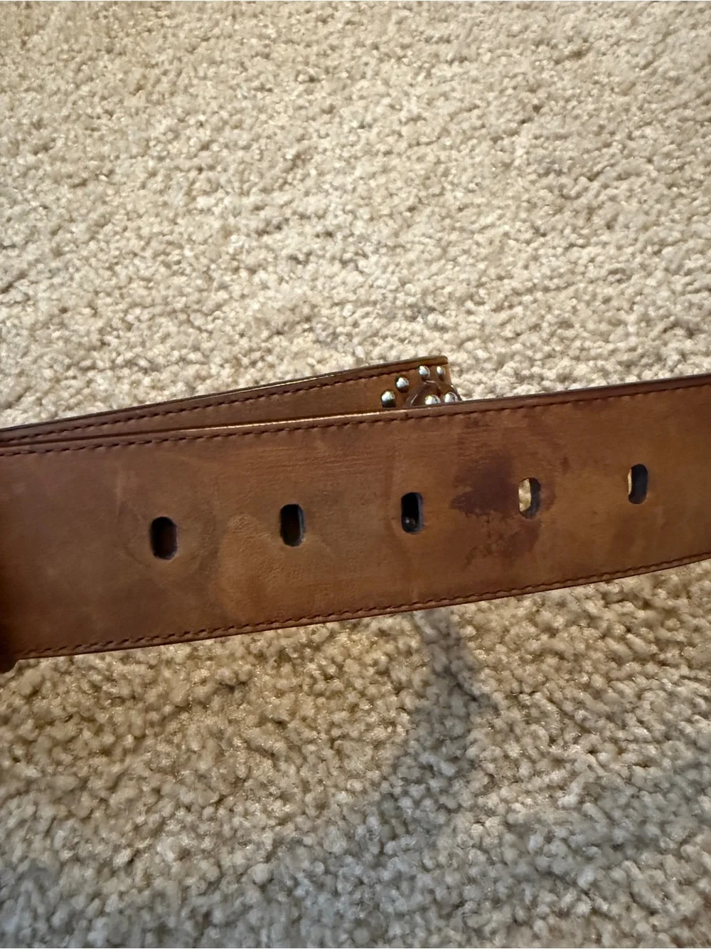 Brighton leather belt